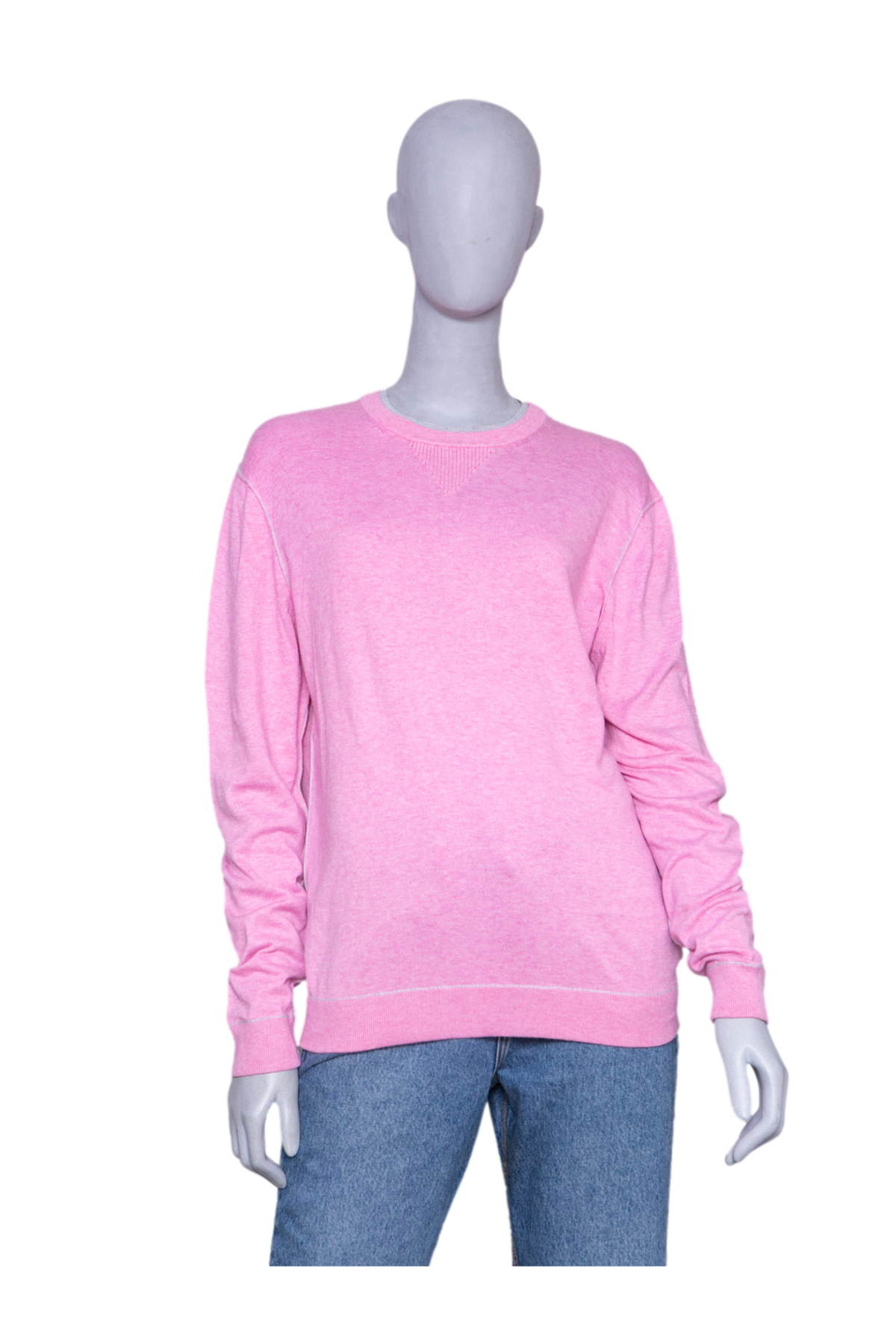 ZEGNA SPORT SWEATER CREW-NECK PINK