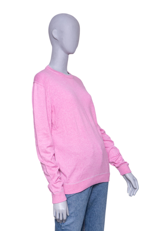 ZEGNA SPORT SWEATER CREW-NECK PINK