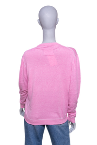 ZEGNA SPORT SWEATER CREW-NECK PINK