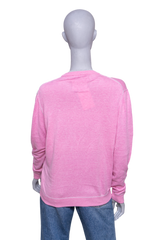 ZEGNA SPORT SWEATER CREW-NECK PINK