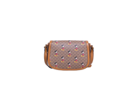 GUCCI X DISNEY MINI GG SUPREME VINTAGE MONOGRAM MICKEY MOUSE SMALL BROWN