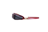 GUCCI GG MARMONT SMALL BLACK AND RED