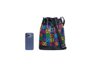 GUCCI GG PSYCHEDELIC BUCKET BLACK/MULTICOLORED