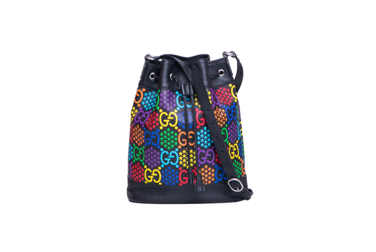 GUCCI GG PSYCHEDELIC BUCKET BLACK/MULTICOLORED