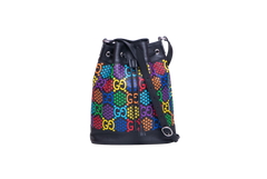 GUCCI GG PSYCHEDELIC BUCKET BLACK/MULTICOLORED