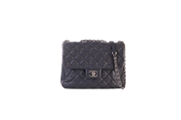 CHANEL CAVIAR MEDIUM URBAN FLAP NAVY