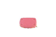 VALENTINO ROMAN SMALL STUD TOP HANDLE ROSE