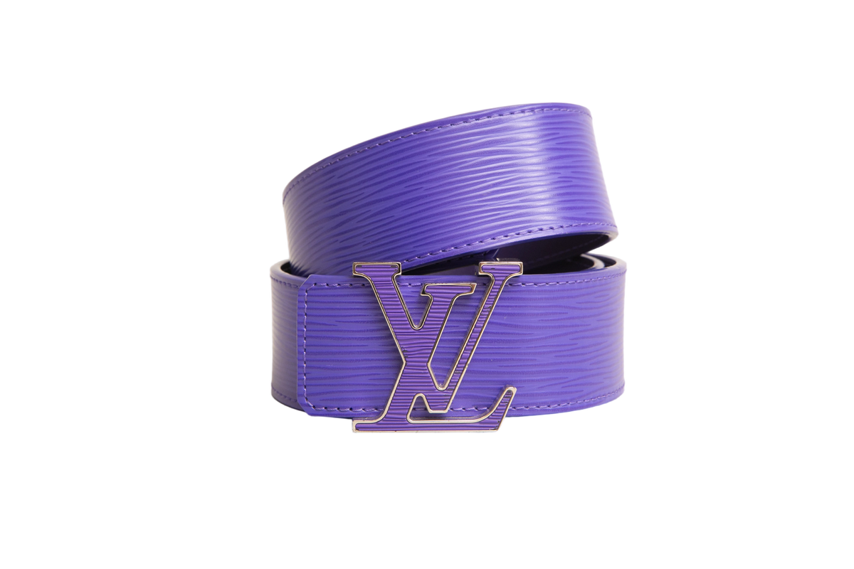 LV CINTO INITIALS EPI FIGURE PURPLE