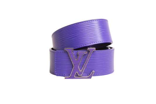 LV CINTO INITIALS EPI FIGURE PURPLE