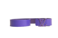 LV CINTO INITIALS EPI FIGURE PURPLE