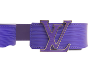 LV CINTO INITIALS EPI FIGURE PURPLE