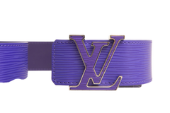 LV CINTO INITIALS EPI FIGURE PURPLE