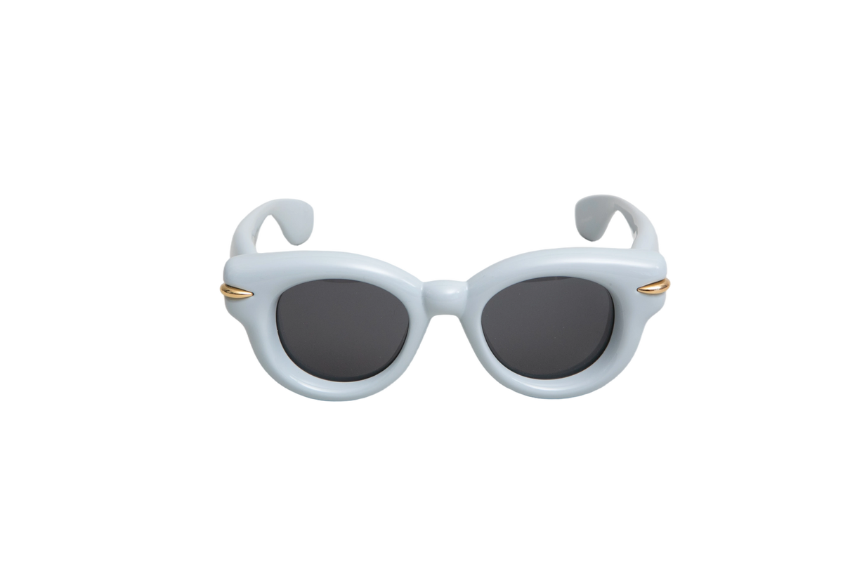 LOEWE INFLATED ROUND-FRAME BABY BLUE