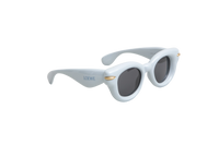 LOEWE INFLATED ROUND-FRAME BABY BLUE