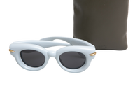 LOEWE INFLATED ROUND-FRAME BABY BLUE