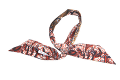 DIOR HEAD WRAP AFRICAN PRINT COTTON