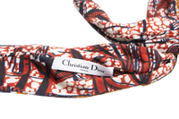 DIOR HEAD WRAP AFRICAN PRINT COTTON