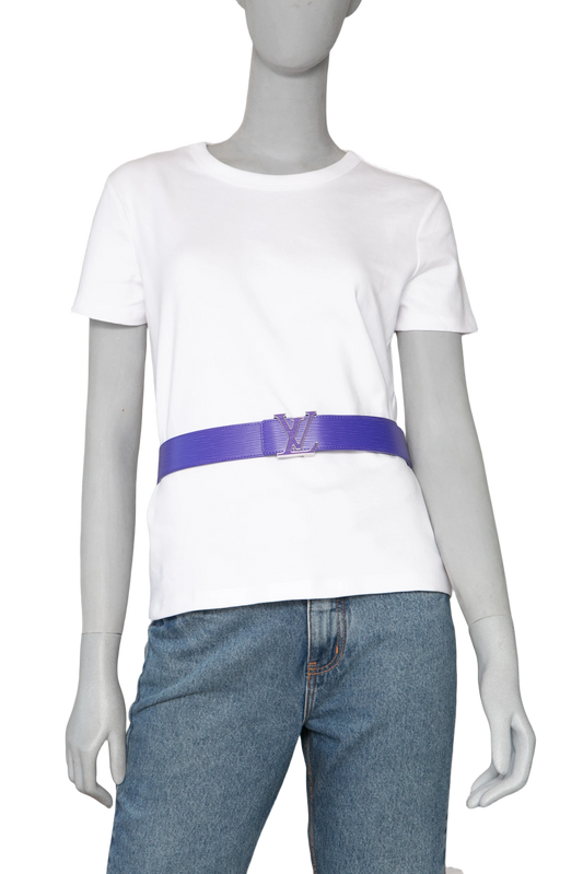 LV CINTO INITIALS EPI FIGURE PURPLE