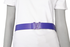 LV CINTO INITIALS EPI FIGURE PURPLE