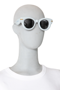 LOEWE INFLATED ROUND-FRAME BABY BLUE