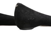 DIOR BALLERINA FLATS POINTED TOE SUEDE BLACK - 34 BR