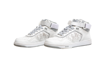 DIOR SNEAKER HIGH-TOP OFF WHITE & GRAY - 35 BR