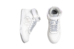 DIOR SNEAKER HIGH-TOP OFF WHITE & GRAY - 35 BR
