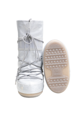 MOON BOOT SNOW BOOTS ICON GLITTER SILVER - 36 BR