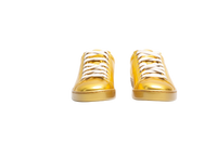 GUCCI SNEAKER ACE METALLIC GOLD - 33 1/2 BR