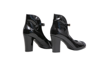 CHANEL MARY JANE CHUNKY HEEL PATENT BLACK - 35 BR