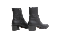 DIOR ANKLE BOOT ZIPPER BLACK - 35 BR