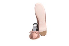 MIU MIU SAPATILHA SATIN COCOA BROWN ELASTIC - 37 BR