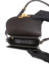 CELINE TRIOMPHE BESACE CLEA DARK BROWN
