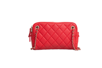 CHANEL CAMERA BAG POUCH RED CAVIAR