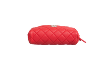 CHANEL CAMERA BAG POUCH RED CAVIAR