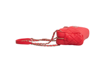 CHANEL CAMERA BAG POUCH RED CAVIAR