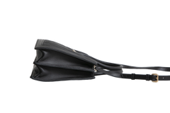 MIU MIU 2WAY HANDBAG BLACK MATELASSE
