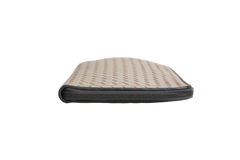 BOTTEGA POUCH ORGANIZER INTRECCIATO ZIPPER BEIGE
