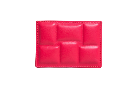 BOTTEGA CARD HOLDER CHERRY