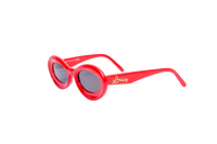 LOEWE LOEWE X PAULA'S IBIZA OVAL ACETATE RED