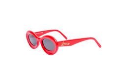 LOEWE LOEWE X PAULA'S IBIZA OVAL ACETATE RED