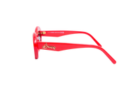 LOEWE LOEWE X PAULA'S IBIZA OVAL ACETATE RED