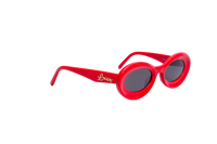 LOEWE LOEWE X PAULA'S IBIZA OVAL ACETATE RED
