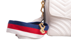 GUCCI GG MARMONT CAMERA BOX ZIP AROUND OFF WHITE