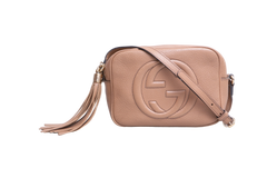 GUCCI SOHO DISCO CAMERA BAG BEIGE