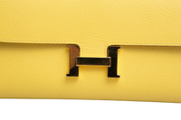 HERMÈS CONSTANCE TO GO VEAU EPSOM JAUNE DE NAPLES