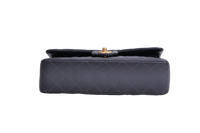 CHANEL CLASSIC DOUBLE FLAP LAMBSKIN GRADIENT BLACK/GRAY