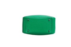 HERMÈS MINI LINDY 20 CLEMENCE VERT BAMBOO