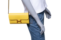 HERMÈS CONSTANCE TO GO VEAU EPSOM JAUNE DE NAPLES