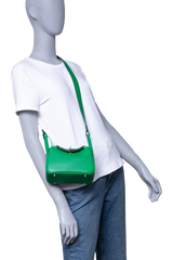HERMÈS MINI LINDY 20 CLEMENCE VERT BAMBOO